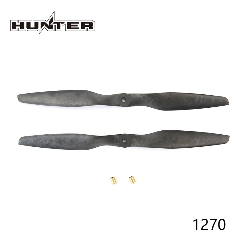 

Пропеллер из углеродного волокна Hunter 1270 Glass/1270, 1 пара CW CCW для FPV с фиксированным крылом дальнего действия