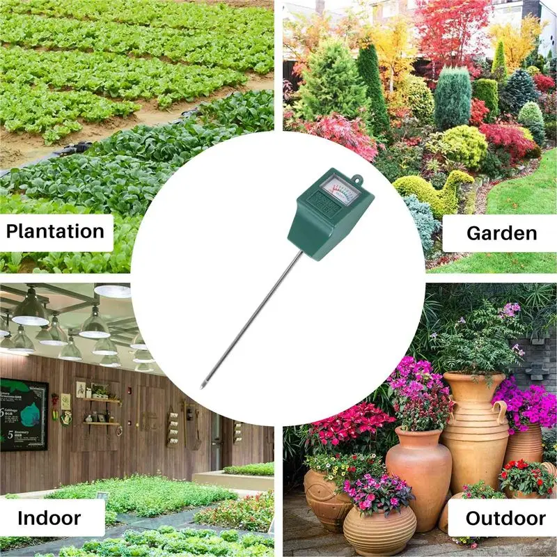 A25F-Soil Moisture Meter, Plant Water Meter Indoor & Outdoor,Sensor Hygrometer Soil Tester For Potted Plants,Garden,Lawn,Farm