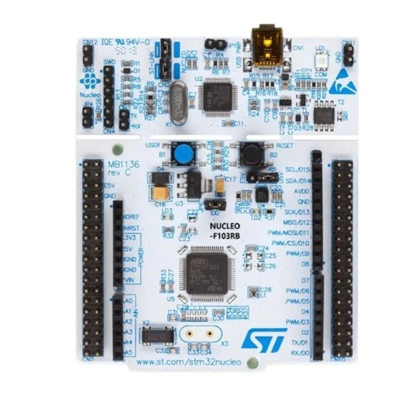Плата разработки NUCLEO-F103RB STM32 Nucleo-64 STM32F103RBT6hi