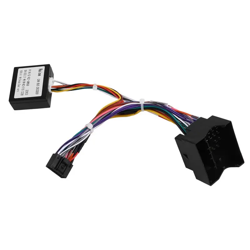 Durable-For VW 16P Car Power Cable With Canbus Protocol Box Android-Navig Adapter For VW-RZ-08