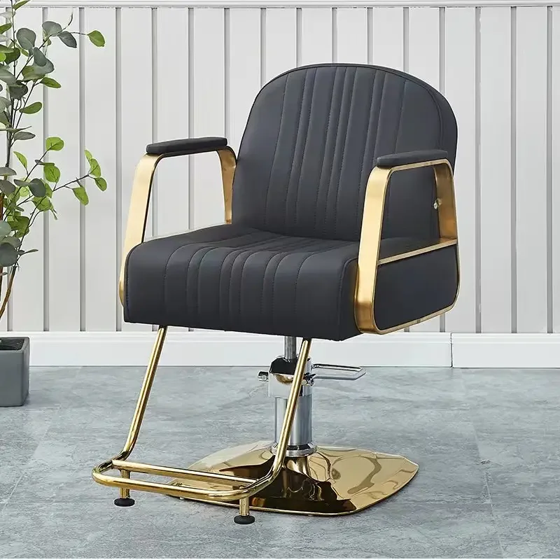 

Hair Salon Chair Barber Shop Dedicated Hairdressing Chair Capacity Cutting Lifting Rotation Sgabello Estetista Massage Chair