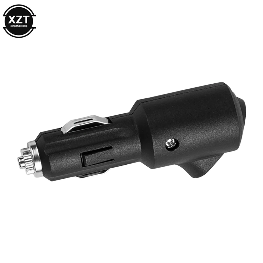 1pc Car Cigarette Lighter Plug Socket Converter with Switch New Brand Quality High Accessory 15A 12v Male 24v