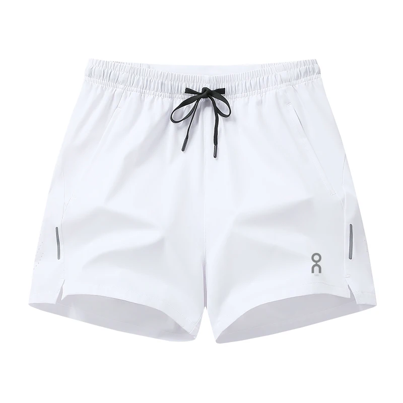 

Ледяной шелк Qui Dry Дышащие мужские брюки для бега Fitn orts Summer ow He Спортивная футболка на открытом воздухе длиной четверти