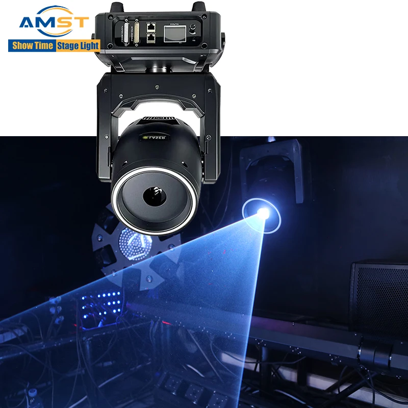 New 10W RGB Laser Moving Head Light DMX512 Line Scanner Cartoon Beam Effect Stage Light for Stage DJ Disco Concert Club Event