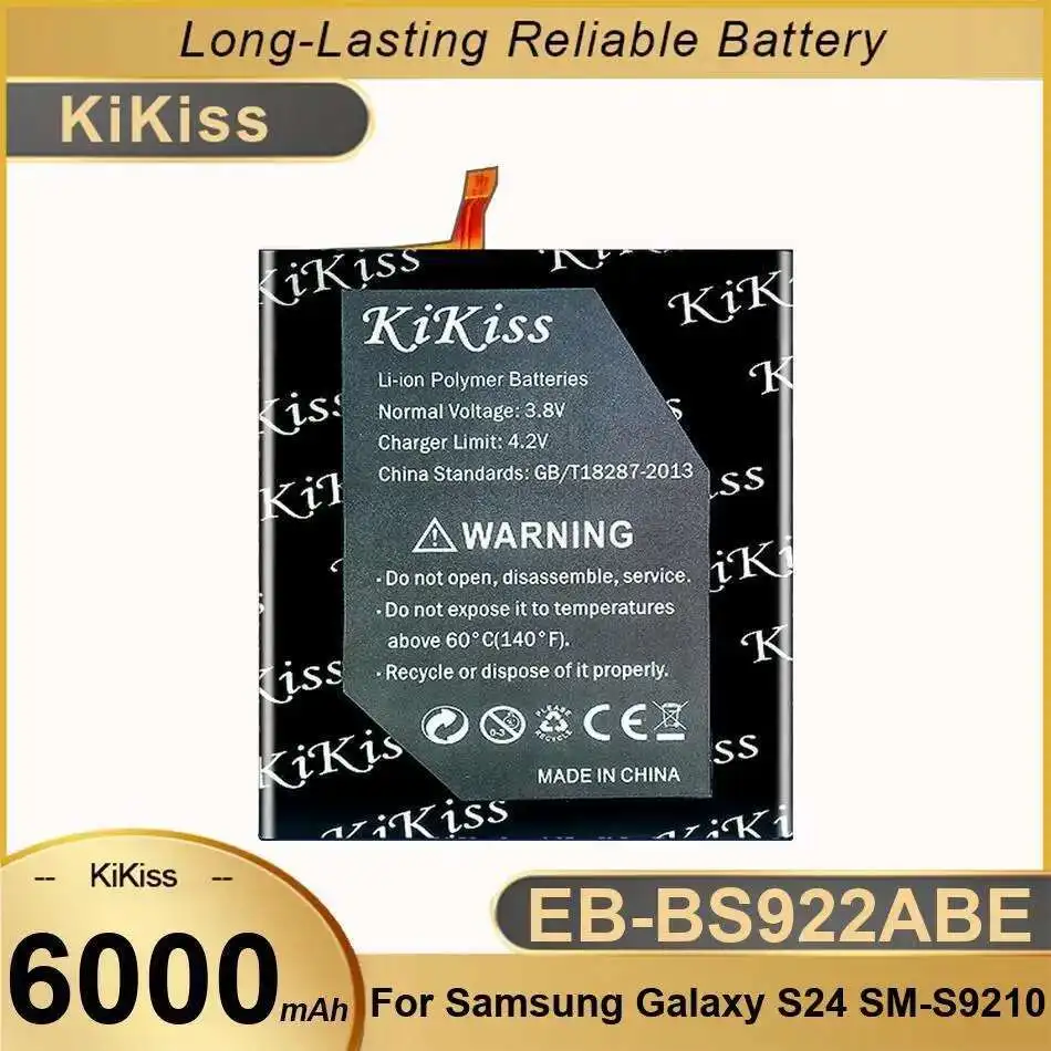 

For Samsung Galaxy S24 SM-S9210 EB-BS922ABE Mobile Phone Battery High Capacity Reliable Power Supply 6000Mah