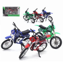 Modelo de motocicleta de Motocross de aleación simulada 1:18, juguete de aventura de imitación, modelo de motocicleta de aleación, decoración del hogar, juguete para niños, regalo