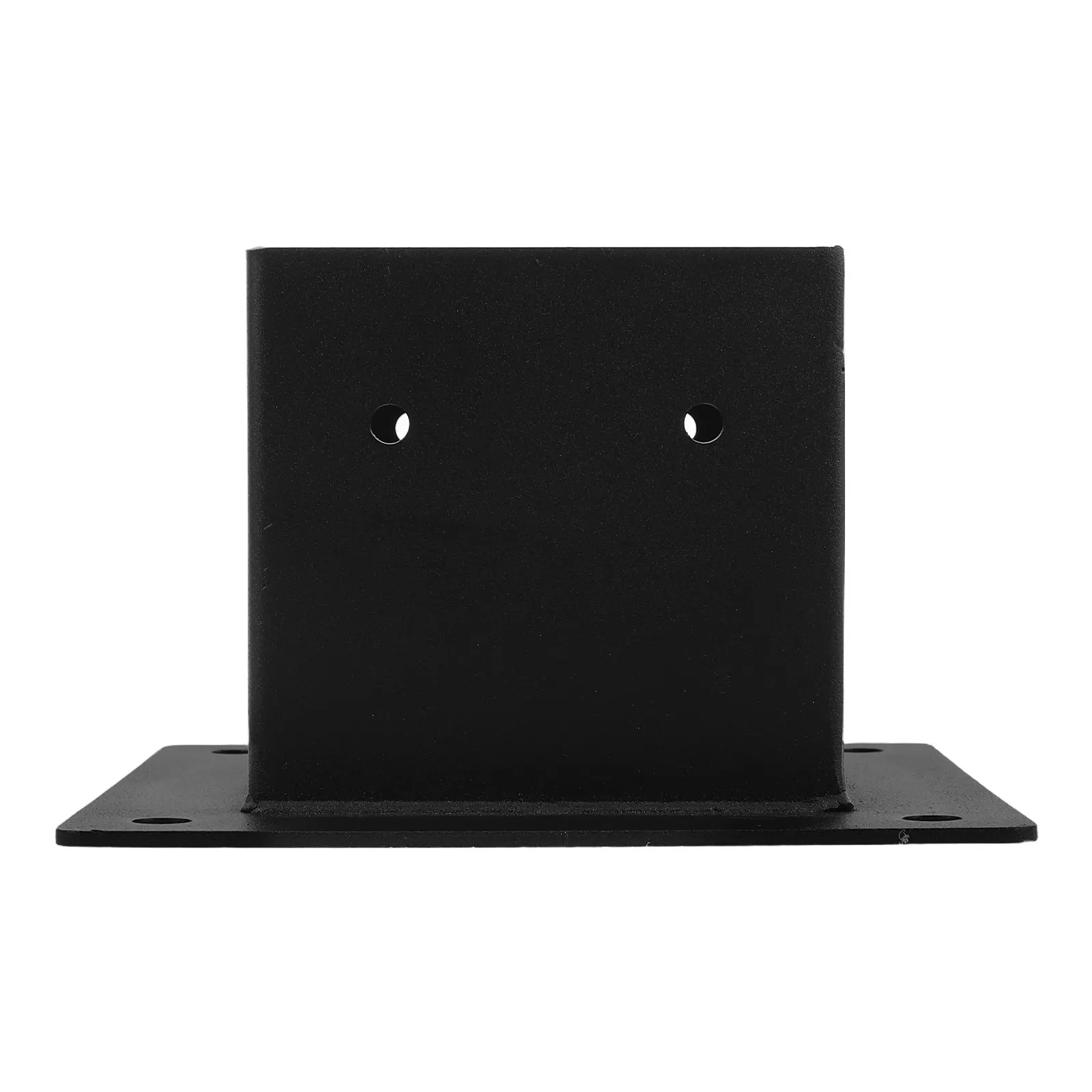 

Heavy Duty Pergola Support Bracket Matte Black Wood Post Anchor Carbon Steel Base Deck Railing Post Mounts Porch Garden Patio