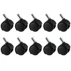 Insert Rod 360 Degree Universal Caster,1.5 Inch Swivel Casters,Furniture Pulley and Luggage Wheel