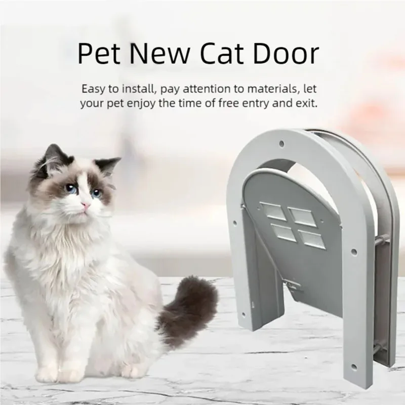 

New summer mosquito proof pet screen window door, dog door, cat door, pet door opening size, pet cat door, free entry and exit d