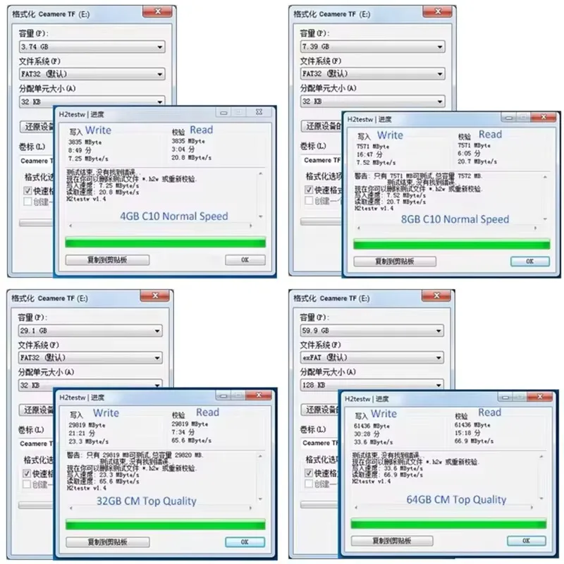 10 قطعة بطاقة TF Class10 128GB 256GB cartao de 32GB 64GB 16G بطاقة SD 8G 4GB 2GB بطاقة ذاكرة فلاش للأجهزة الرقمية