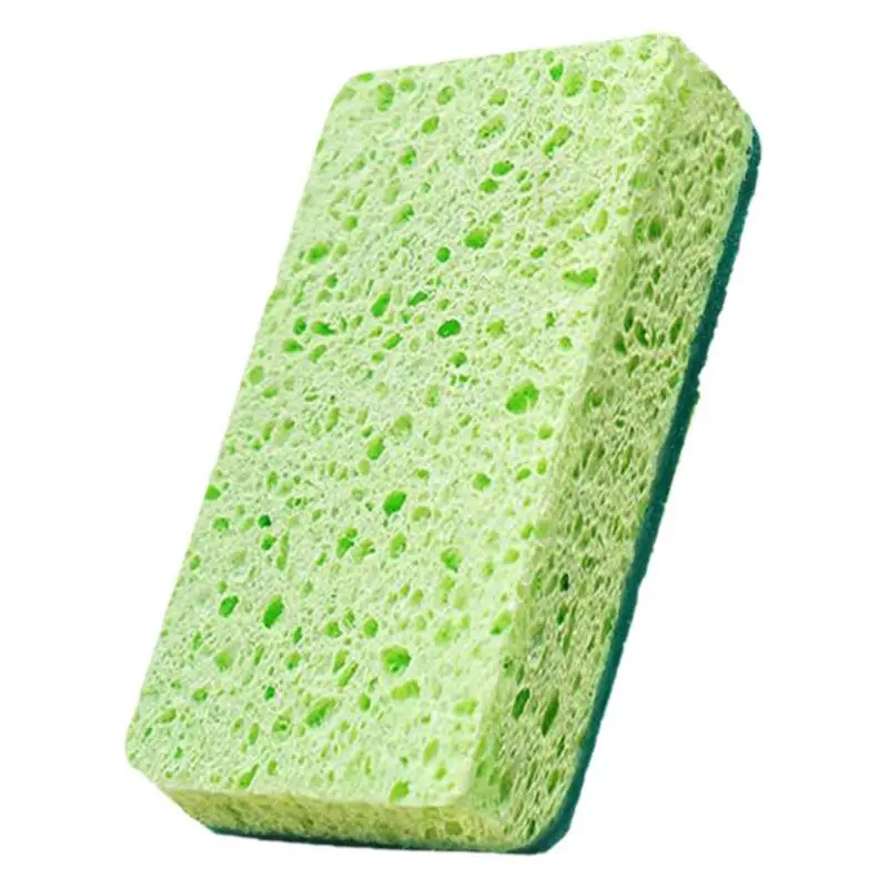 

Sponges For Cleaning Absorbent Dishwashing Sponges Non-Scratch Cellulose Scrub Sponge Dual-Sided Dishwashing Sponge For