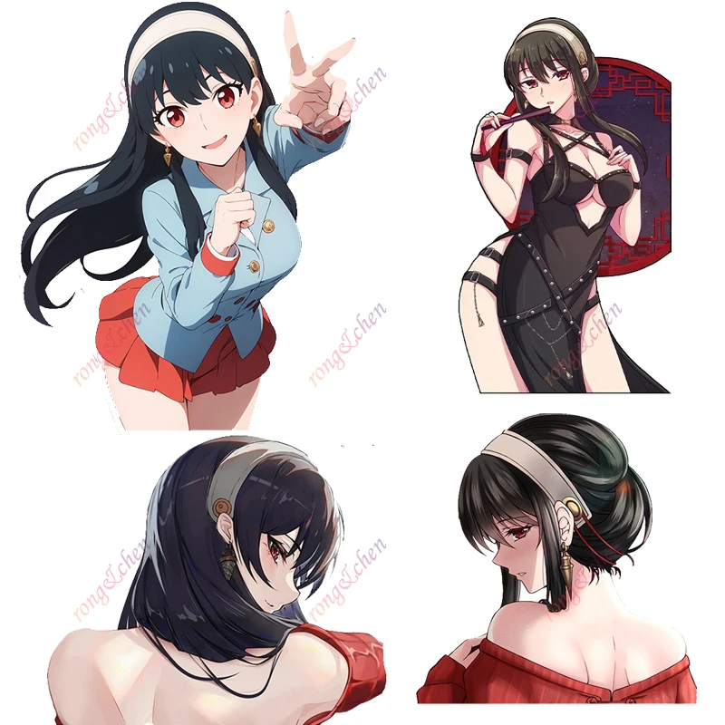 

Sexy Girl Car Sticker DARLING in The FRANXX for Car Motorcycle Racing Helmet Laptop Trunk Body Car Window Surfboard PVC Decals