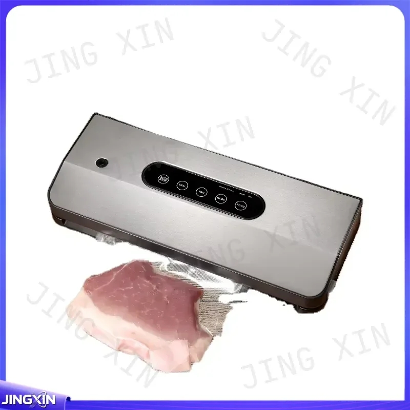 custom for 2 in 1 Electric Stainless Steel Vacuum Sealer Machine Home Kitchen Food Preservation Packer Includes Bags