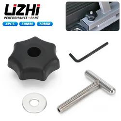 4Pcs 50mm/70mm Locking Rail Multiflexboard Screws Bolt Set Mounting Accessories Fixing T-Bolts Screws For VW T5/t6 MULTIVAN