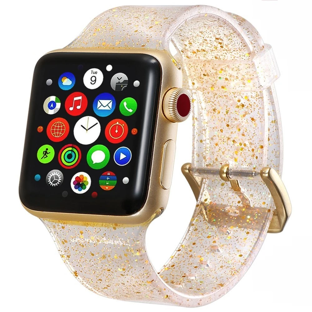 

Silicone Strap For Apple Watch 7 6 5 4 3 band Apple Watch 44mm 40mm 42 38 correa Bracelet belt watch Accessory iwatch 45mm 41mm