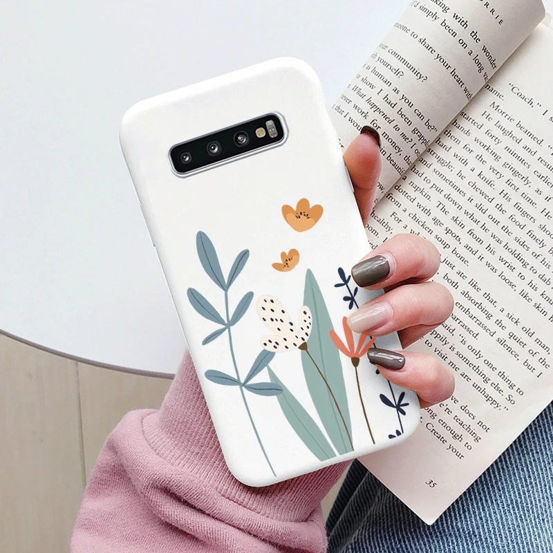 Fall Für Samsung Galaxy S10 S10 Plus S10E Telefon Abdeckung Nette Cartoon Candy Gemalt Weiche TPU Coque Für Samsung S10 s10 + S10E Funda – Detail 4