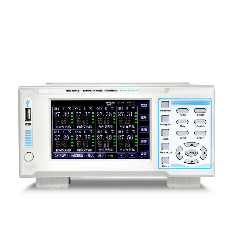 Hot Sale Multi-channel Temperature Tester IV390 24 Channel Temperature Inspection Instrument Multi-channel Temperature Recorder