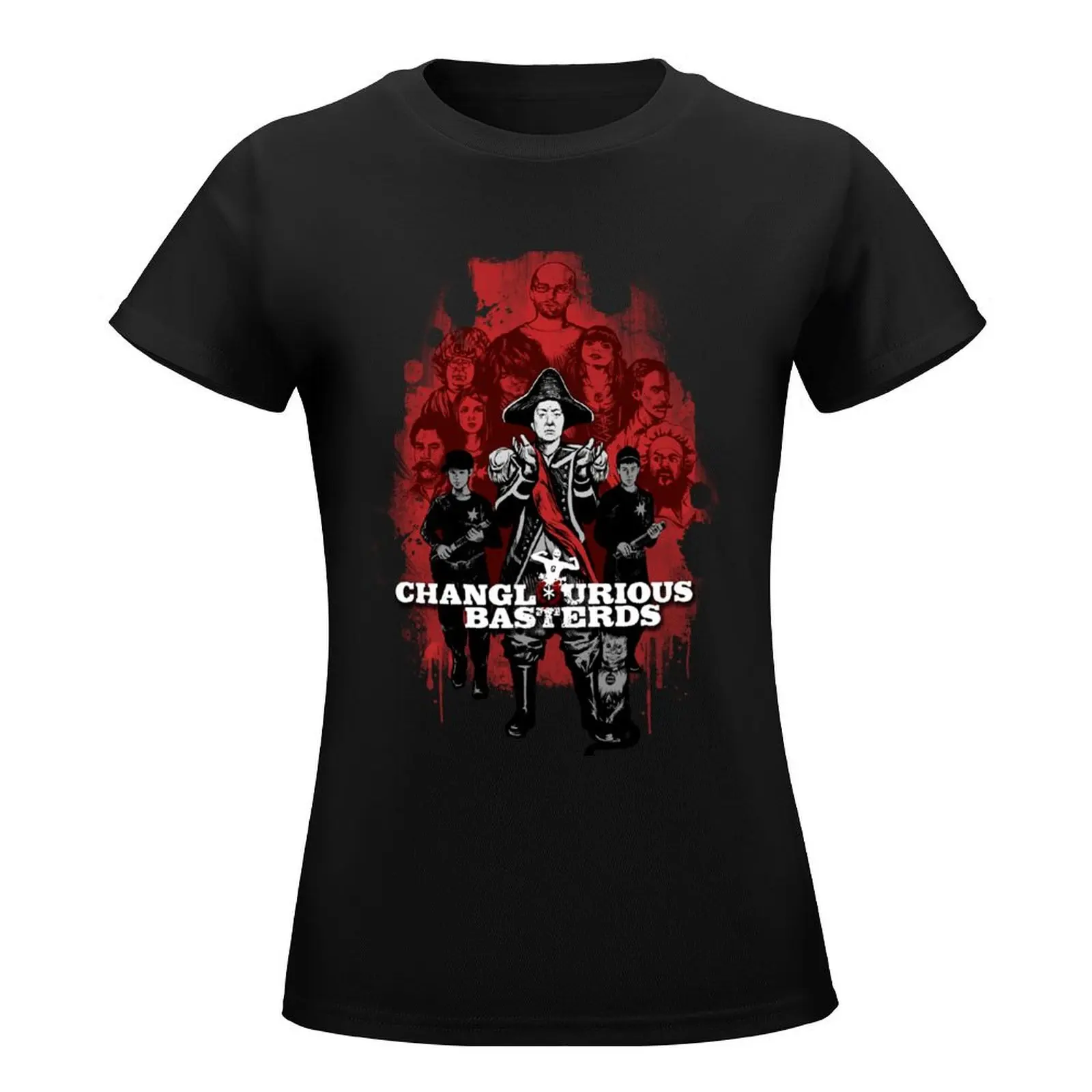 Changlourious Basterds (Any Shirt Colour) T-Shirt vintage clothes Short sleeve tee clothes for woman