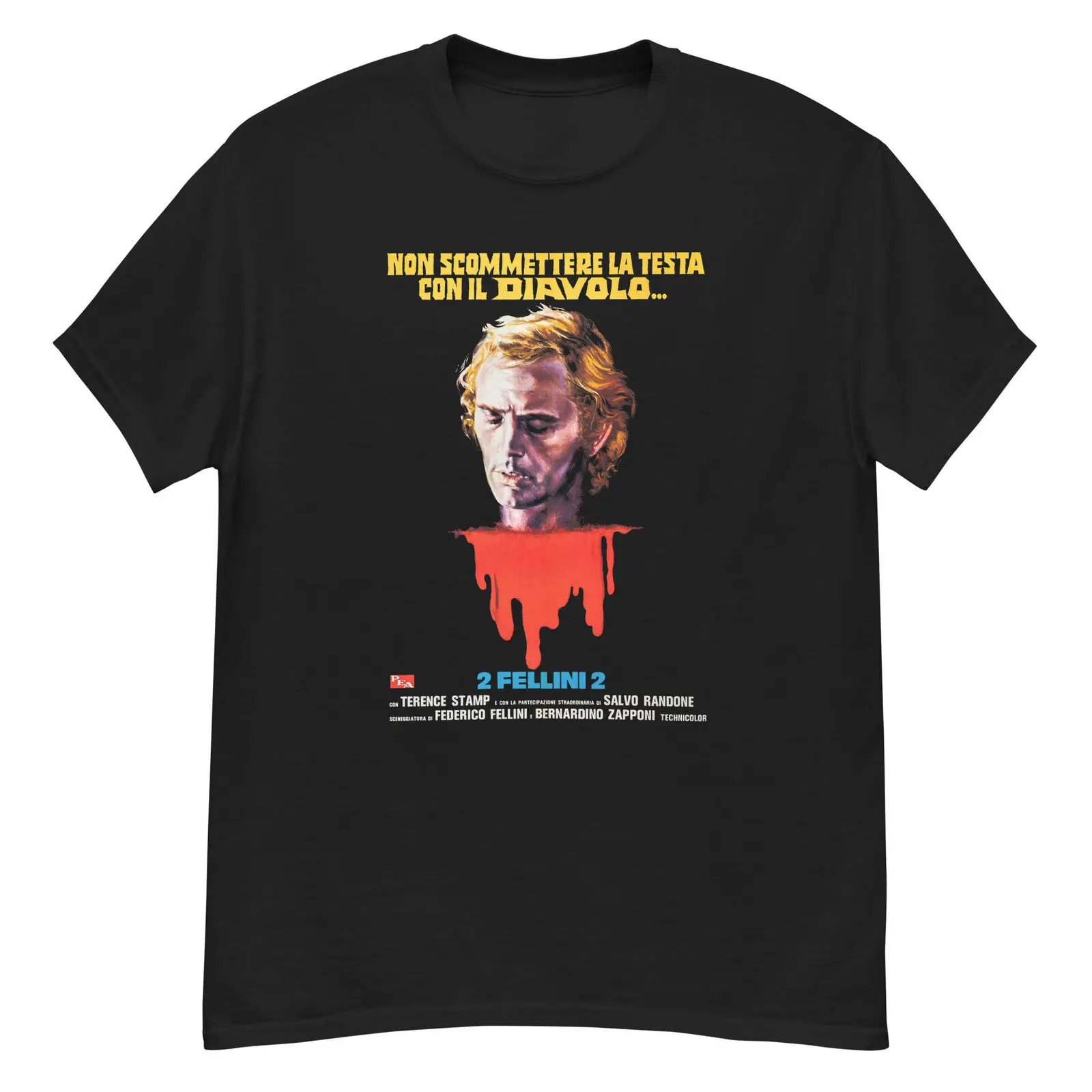 Spirits of the Dead (1968) Italian Federico Fellini Terence Stamp t-shirt