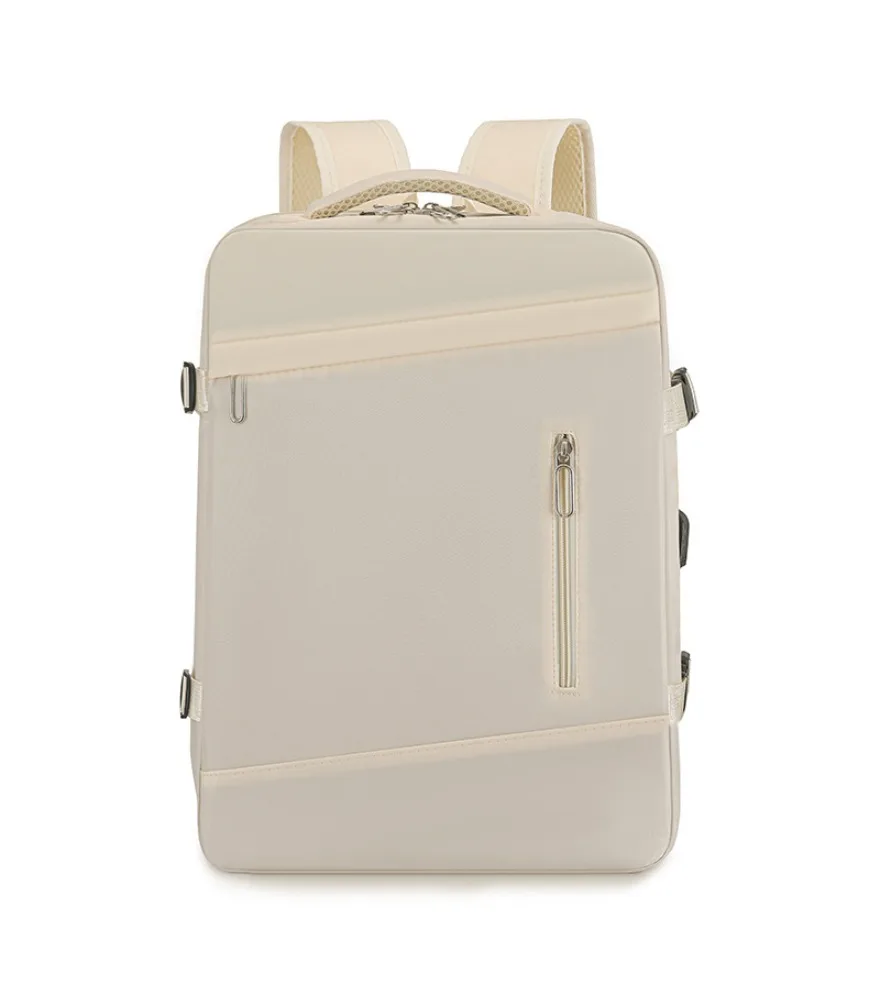 Backpack Men's Fashion Large Capacity Luggage Business Travel Backpack Women's Lightweight Student Expansion Computer Backpack