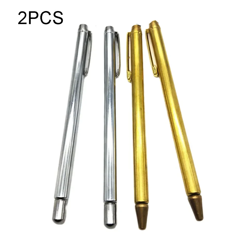 2pcs 99.9% Pure Copper Dowsing Sticks Metal Detector Rod Copper Probe For Water Gold Finding Treasure Hunting Divination Tools