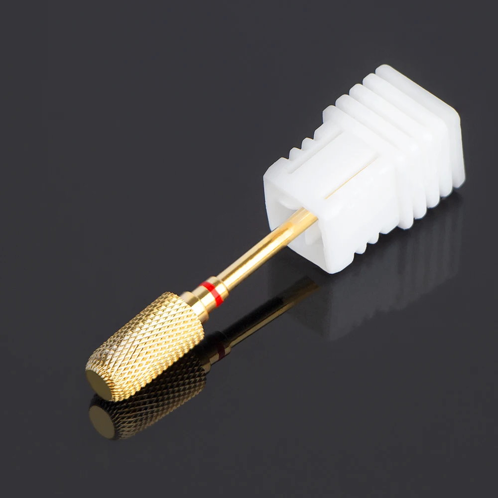 Carbide Tungsten Steel Cross Tooth Nail Drill Bits Milling Cutter Remove Gel Nail Art Tools Accessory