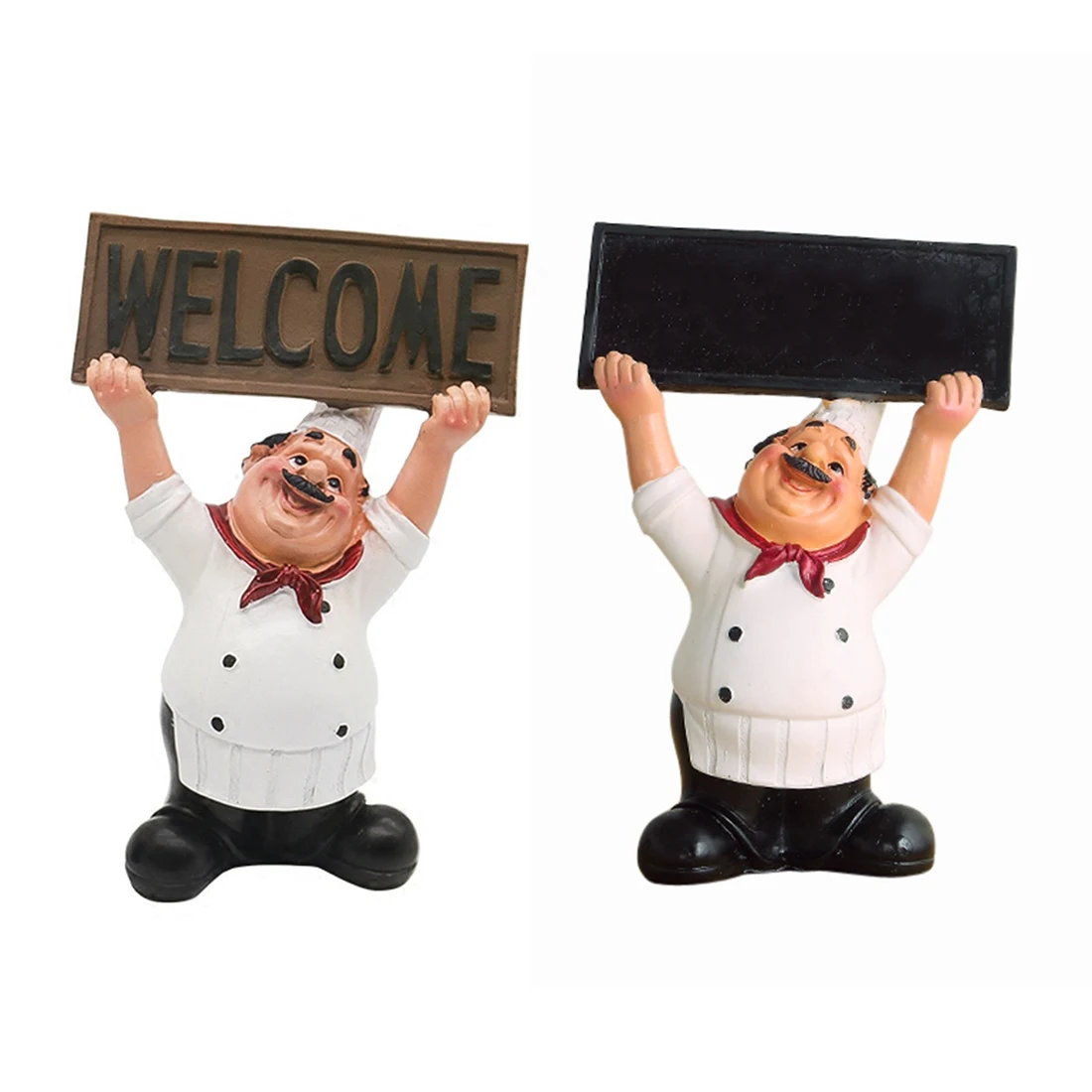 [NEWA08R】 Creative Home Gift Chef Decoration Chef Hands Message Board Small Chef Crafts Home Decoration Cafe