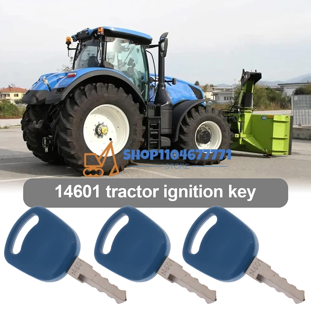 14601 Key For New Holland Excavator Grader Dozer Heavy Equipment Ignition Tractor Case