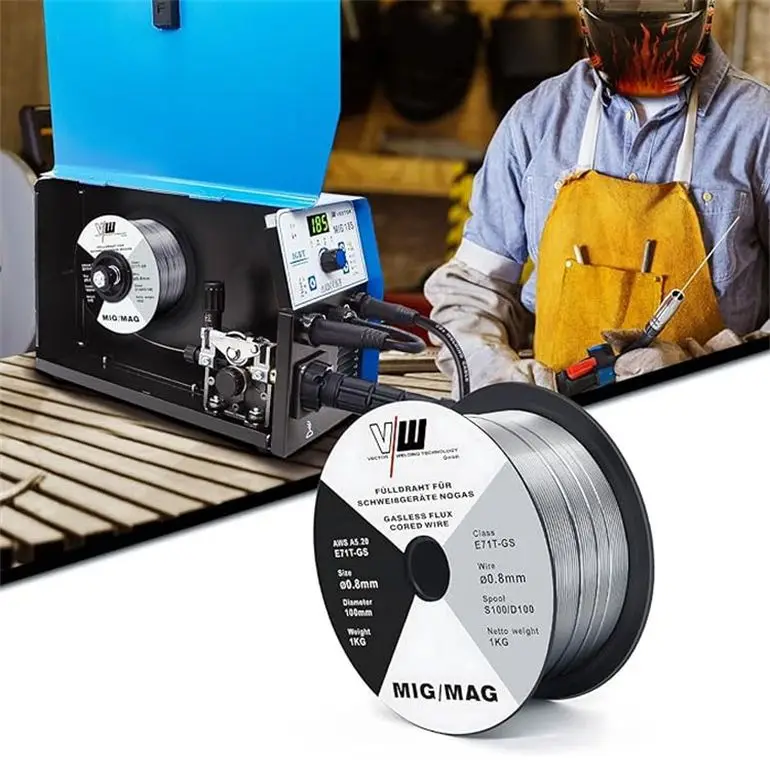 AC Welding Machine High Quality Cheap Price MIG Gasless Welding Machine Fine Design 15.1KVA Power 220V