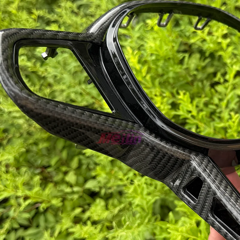 ترقية 2024 لإطار عجلة القيادة CS الجديدة من ألياف الكربون بإطار أسود ينطبق فقط على عجلة القيادة الجديدة CS