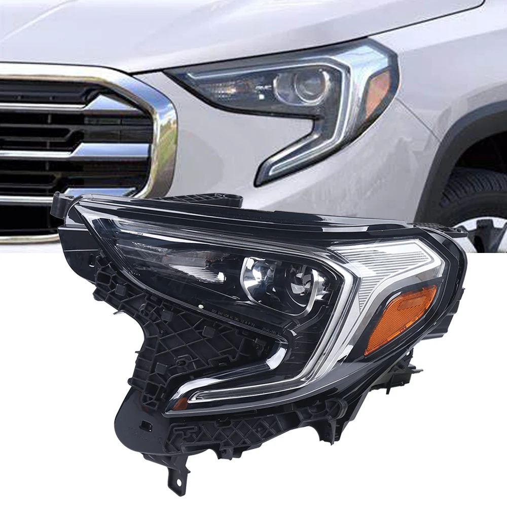 

Left Driver Side Xenon HID Headlight Assembly Lamps Fit 2018-2022 GMC Terrain Car Accessories