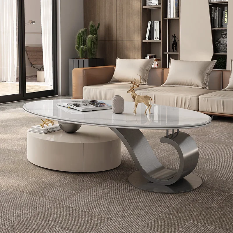 

Nordic Modern Coffee Table Designer Luxury Kitchen Aesthetic Cute Coffee Table Minimalist Service Couchtisch Home Furniture
