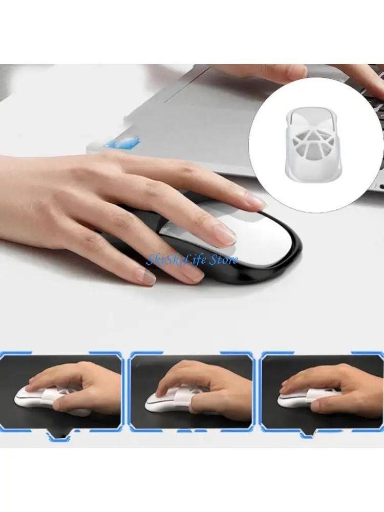 E65E Wrist Friendly Mouse Platform Broader Contact Area Against Slide Bottom Environmental ABS Plastic For 23rd Generation Mouse