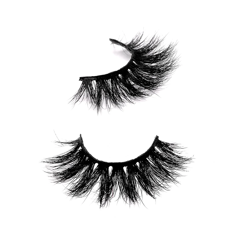 25 Pairs Fake Eyelashes Reusable Eyelashes  Soft Slender Natural Long Lashes