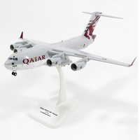 1:200 Scale C-17 QATAR C17 HG7075 Plastic Replica Simulation Transport Aircraft Plane Alloy Model Toy For Collection