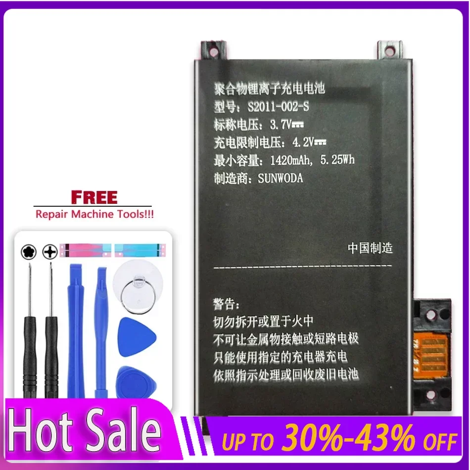 

Replacement Battery 1420mAh for Amazon Kindle Touch S2011-002-A DR-A014 S2011-002-S 170-1056-00 D0 Tablet Portable Batteries