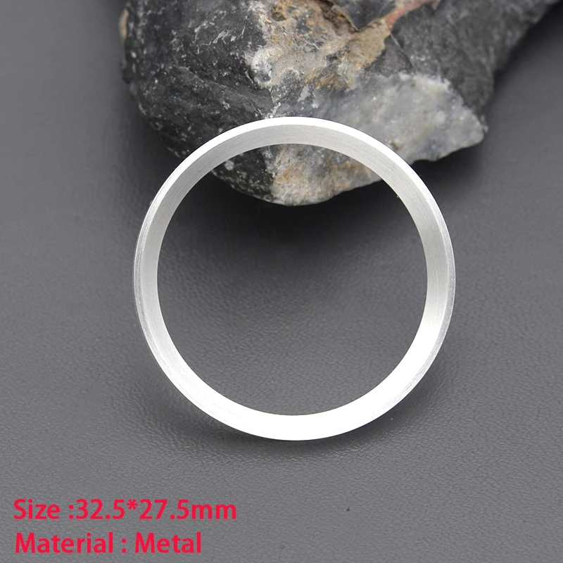 32.5*27.5mm Metal Watch Chapter Ring Fit New Prospex Turtle 200M SRP773 Samurai SRPB55 SRPB99 Watch Mod Inner Ring Accessories