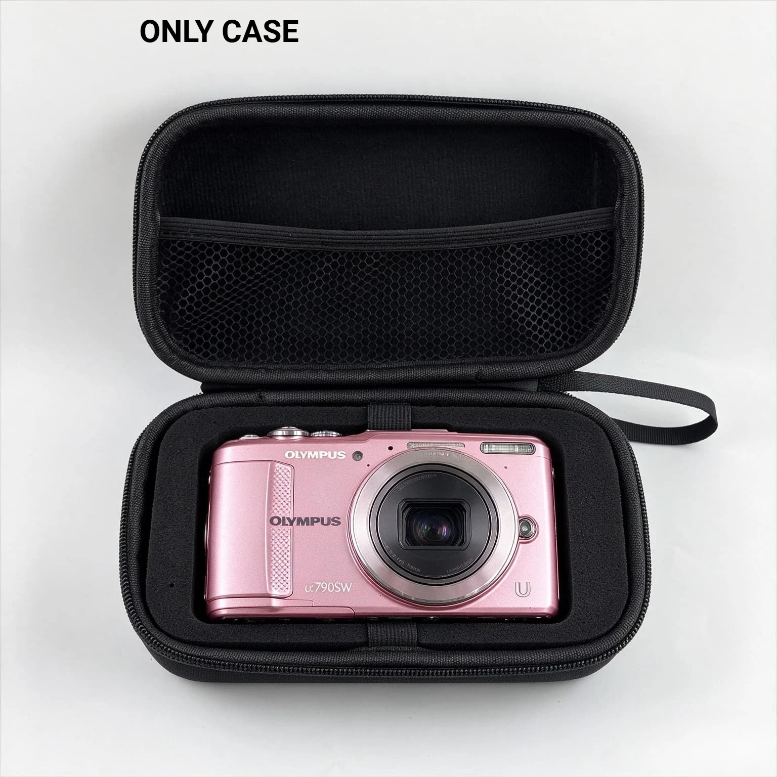 Hard‑Shell EVA Camera Storage Case Anti‑Scratch DIY Cut Foam Pouch For Olympus μ U700 U790sw VR‑320 Slim Digital Camera Travel