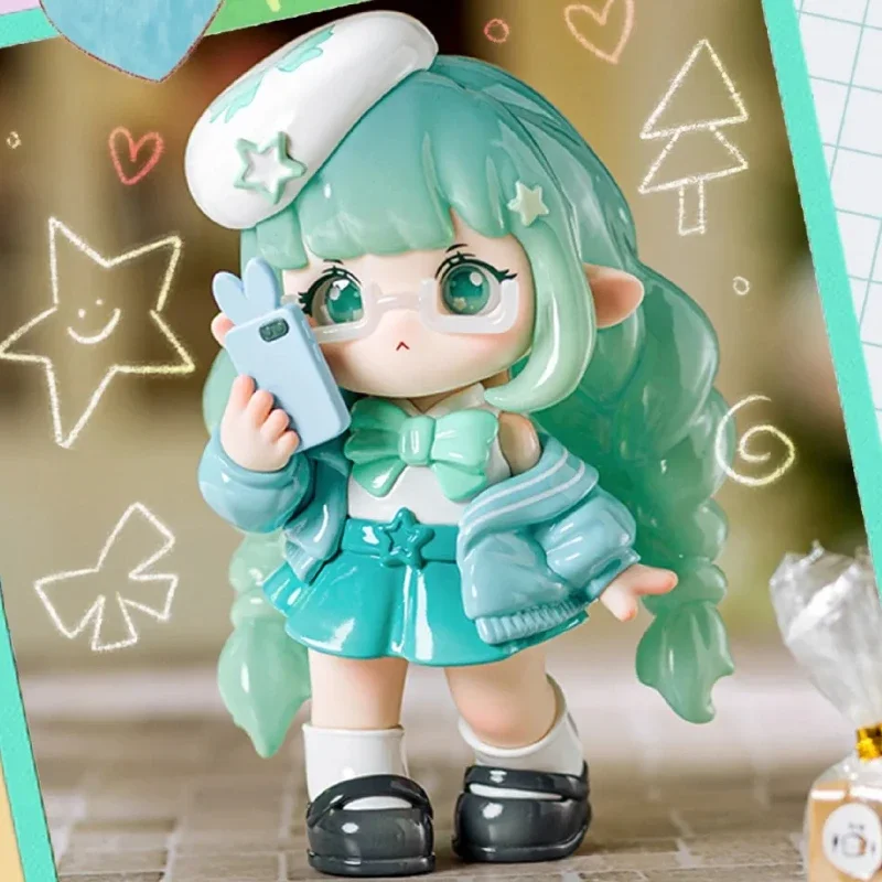 

Letsvan FIILA Flura, цветная карта с хорошим настроением, серия слепая коробка, игрушки-сюрприз, загадочная коробка, куклы, фигурка, милый подарок для девочек