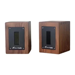 Original Brand （2 speakers）New Walnut Fever Independent Ribbon Super Tweeter External Tweeter Speaker 6Ohm 30W