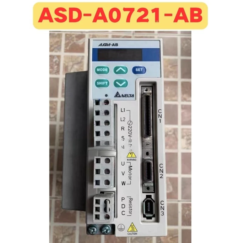 Used Servo Drive ASD-A0721-AB ASD A0721 AB Normal Function Tested OK