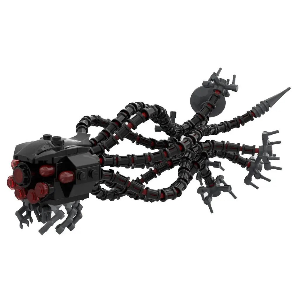 Multi-tentacled Creature with Multiple Sensors from Film 248 Pieces MOC