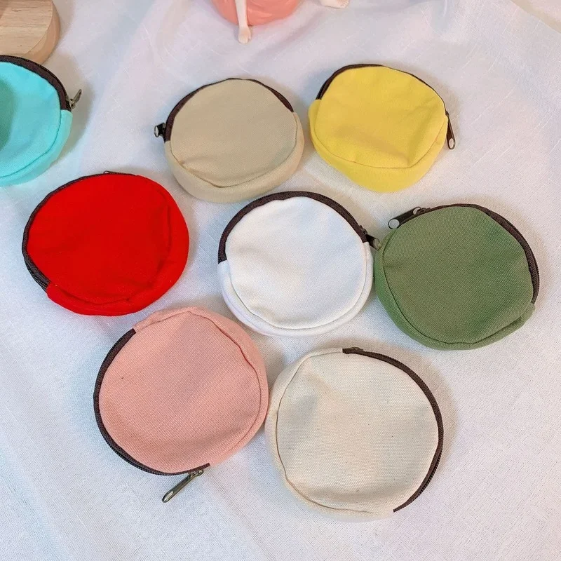 

New Fashion Womens Lady Kid Coin Wallet Lady Small Mini Coin Pouch Zipper Money Key Earphone Line Mini Coin Purse Card Holder