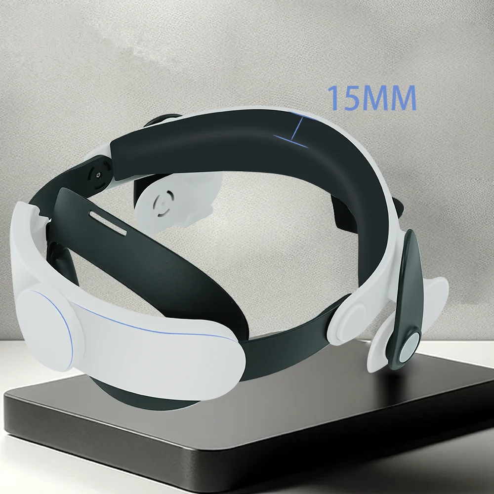 Kopfgurt für Meta Quest 3/Quest 3s vr Brille komfortable Version (m084) Virtual-Reality-Brille Stirnband verstellbare Metqu
