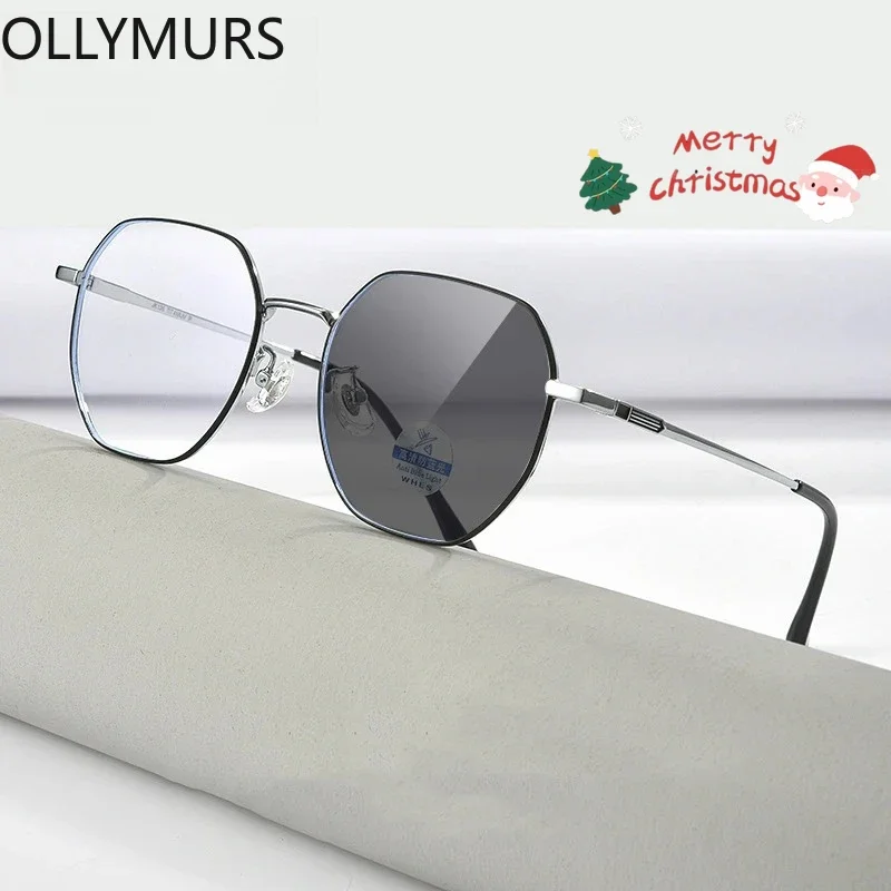 

KIZN новые женские очки в стиле ретро с индивидуальным геометрическим полигональным дизайном и защитой от синего света, настраиваемые по рецепту 121204