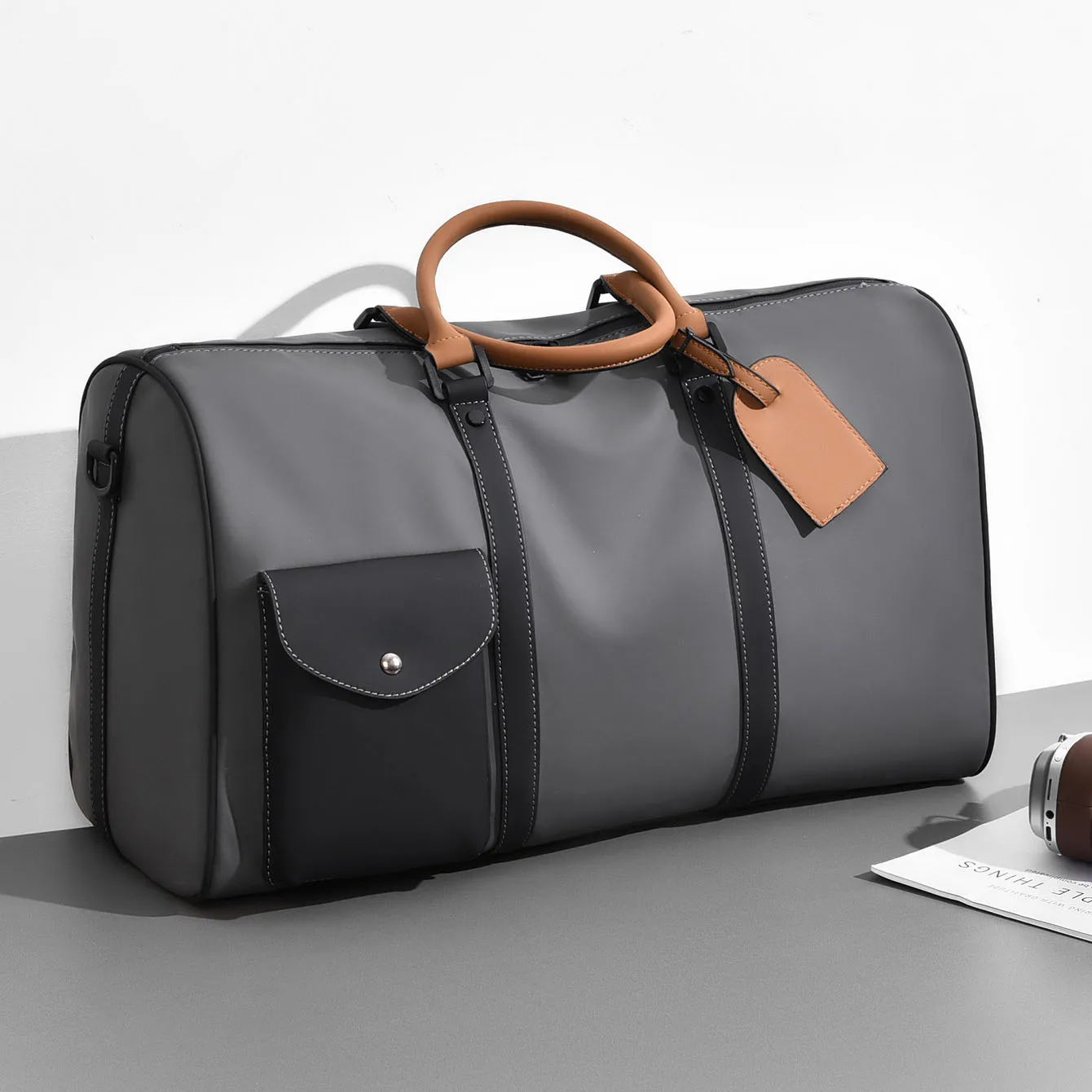 

Large-Capacity Travel Bag, Dry-Wet Separation Gym Bag, Business Water-Resistant Shoulder Bag, Trendy Sports Bag, Fashionable Crossbody Bag, Unisex Storage Bag