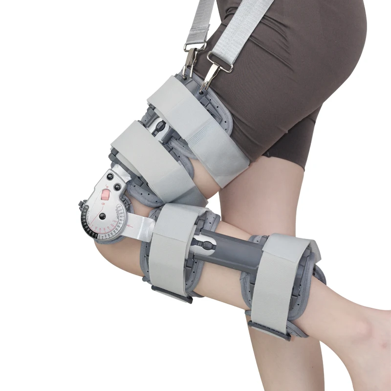 

Best Selling Medical Adjustable Knee Fixation Brace Support