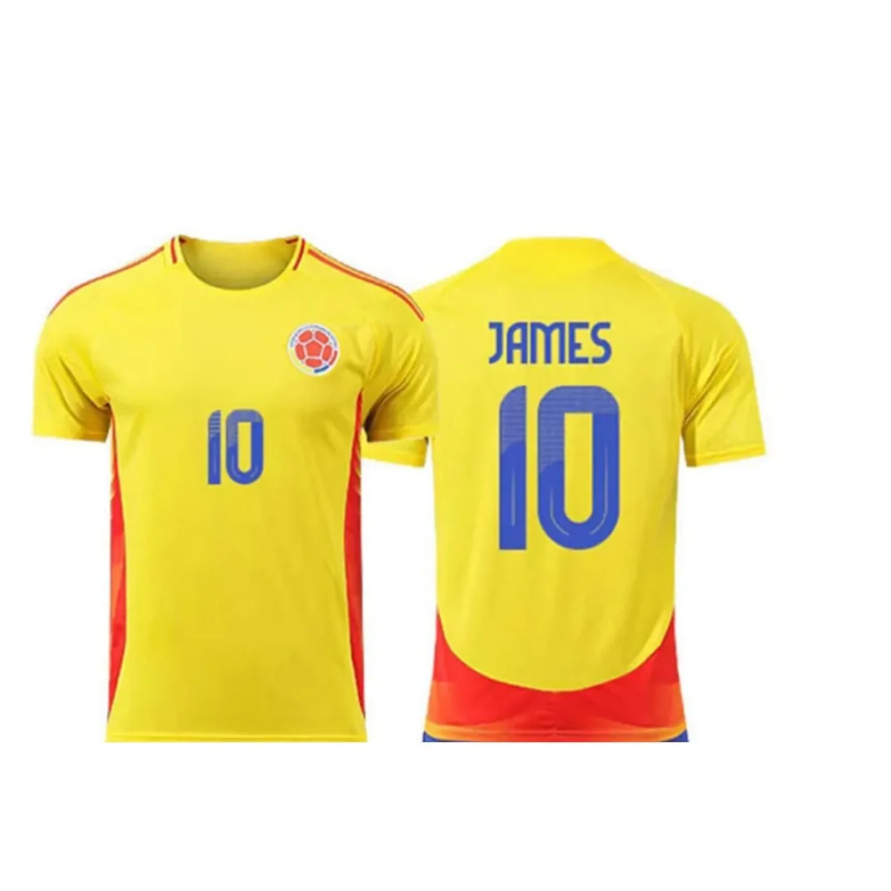 Colombia Uomo Streetwear Calcio Qualità 3d Stampato Asciugatura rapida Traspirante Coppia T-shirt per uomo_donna T-shirt a maniche corte