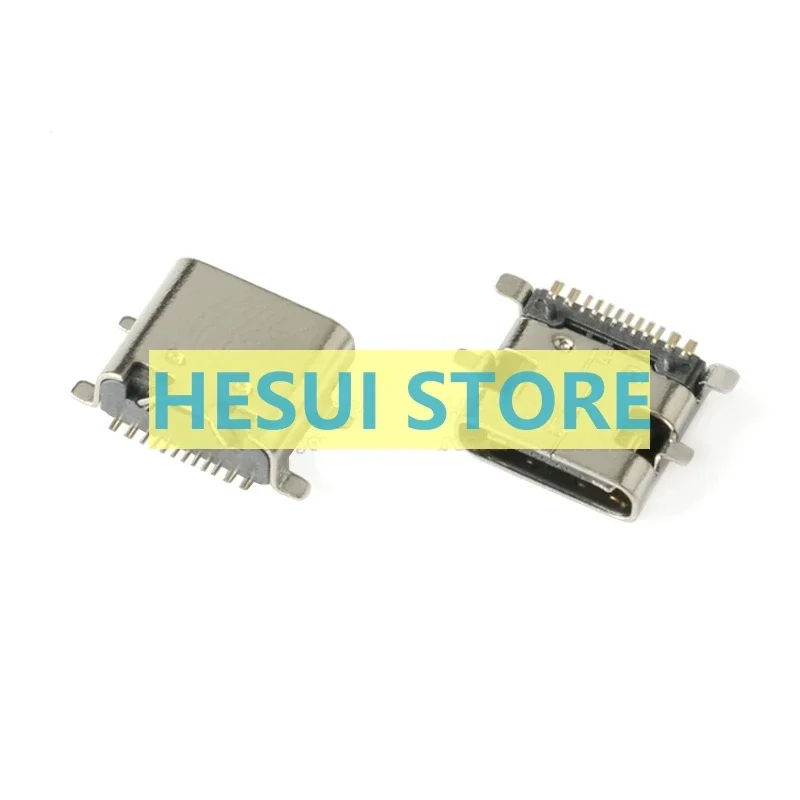 1/10PCS All-copper Type-C 3.1 socket 16P SMD with post USB-3.1 female base data interface