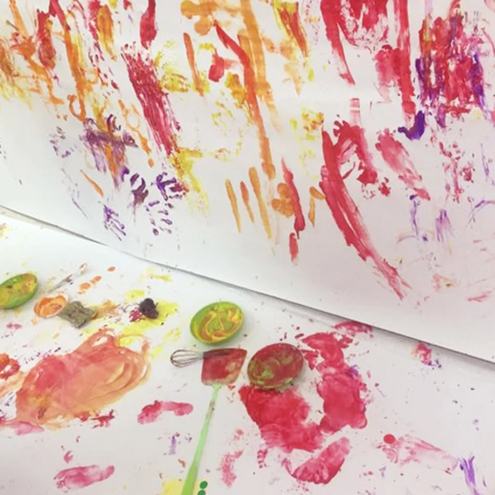 

Drawing Paper Roll White 44cm 25m Recycled Thick Smooth for Pencil Ink Pastel Watercolor Sketching Art Drawing Paper